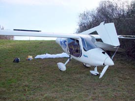 pipistrel exceeded VNE and broke up in flight.jpg