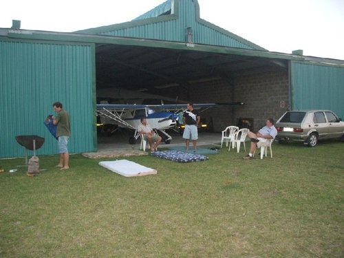 Braai time, Ant, Brett, Mark & Mike.jpg