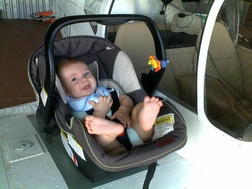 Sebastian's first flight.JPG