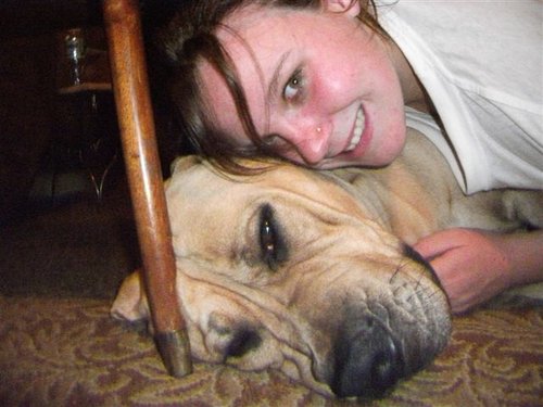 Kerri my daughter and Titus-1.jpg