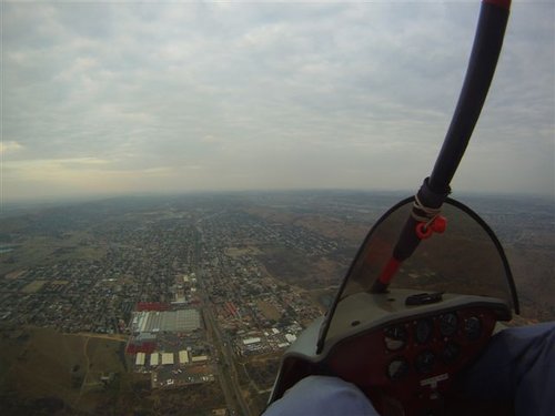 Route along Van der Hoff rd.JPG