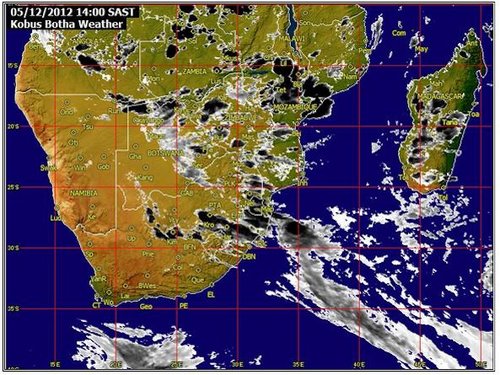 Weather - Magaliesberg - 12.12.05 - Weather Radar 12.12.05 14h00.jpg