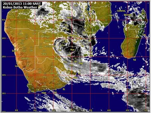 Weather - Magaliesberg - 13.01.19-20 - Weather Radar 13.01.20 11h00.jpg