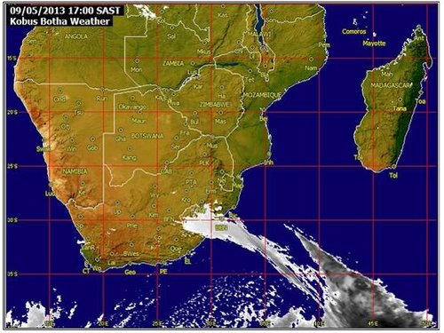 Weather Radar - South Africa - 13.05.09 17h00.jpg