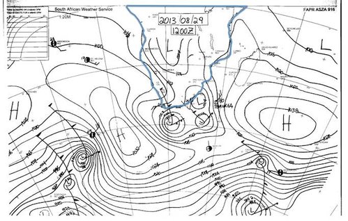 Synoptic Chart - SAWS - South Africa - 13.08.29 12h00Z.jpg
