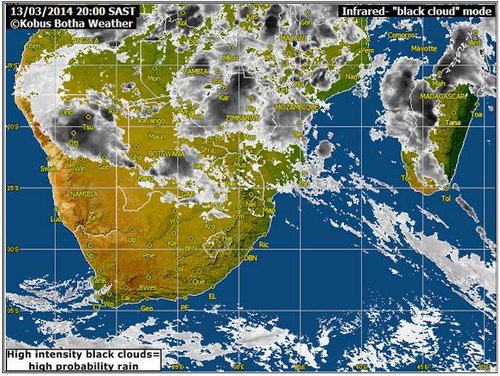 Weather Satellite - South Africa - 14.03.13 20h00 SAST.jpg