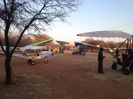 6 Septembers. Microlighters besoek 030.JPG